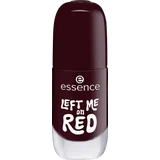gel nail polish 12 LEFT ME on RED
