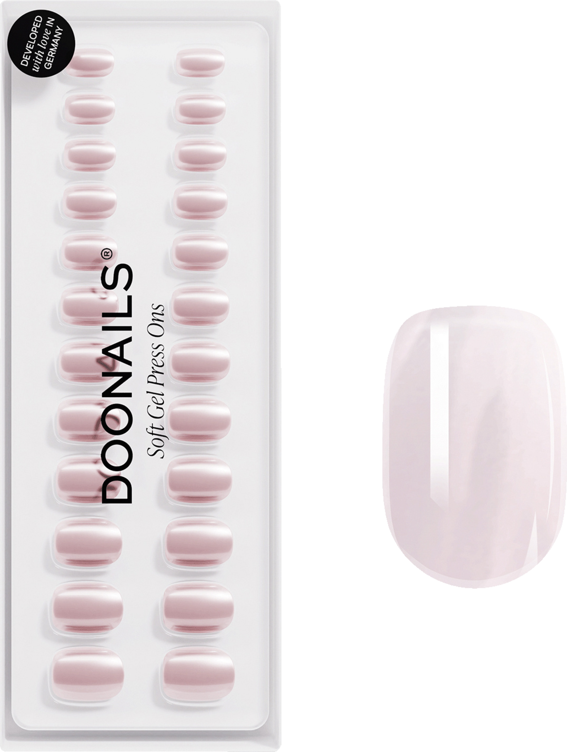 Doonails Jetset Extra Short Square Soft Gel Press Ons