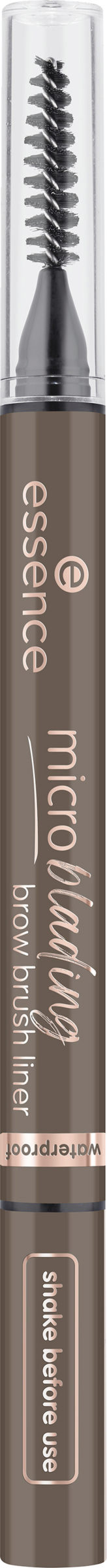 essence microblading brow brush liner 04 Dark Brown