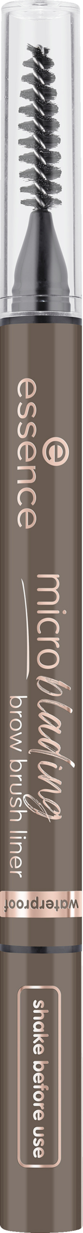essence microblading brow brush liner 04 Dark Brown