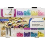 Perlen-Bastelset Rosa & Lila