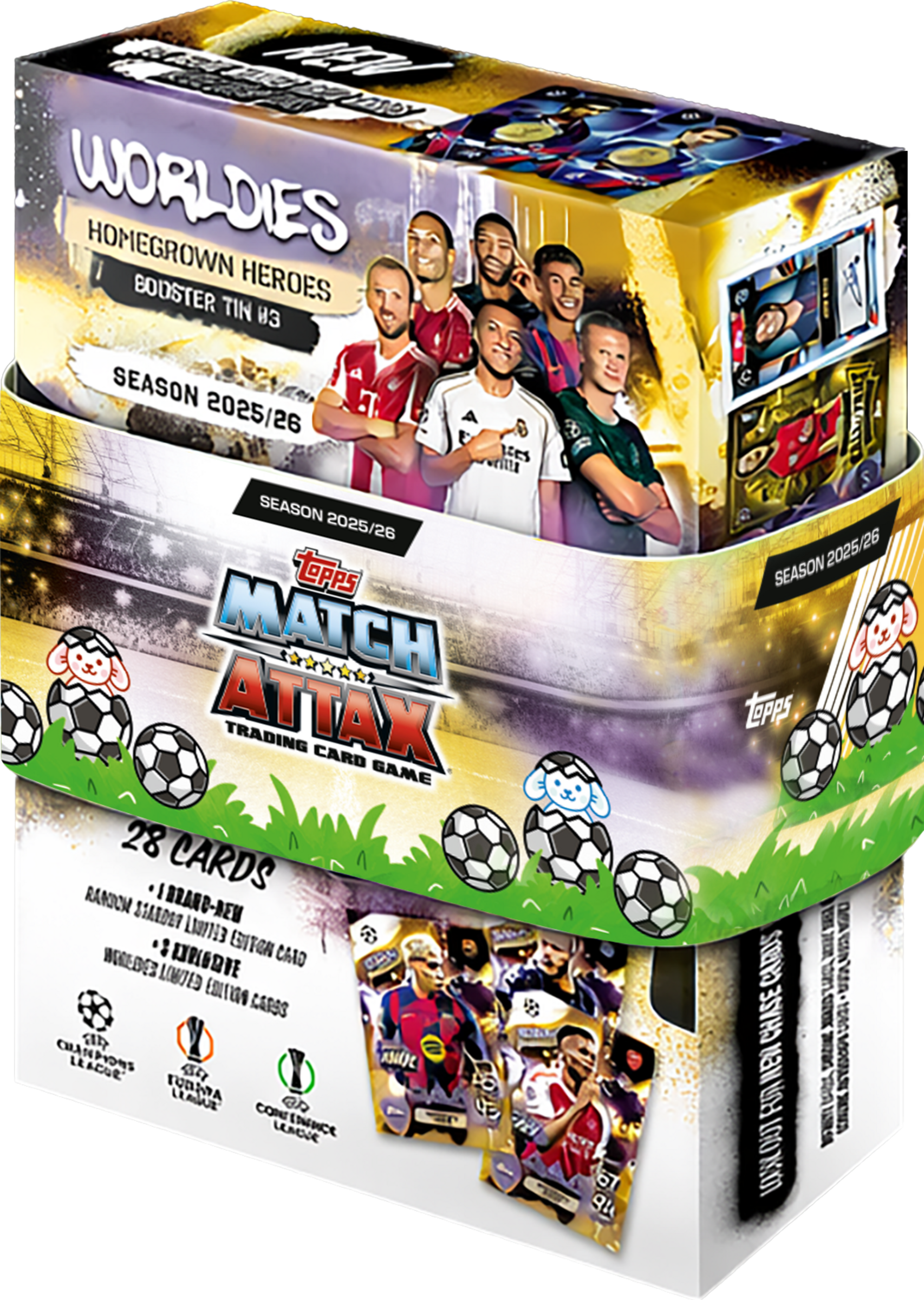 Topps Match Attax UEFA Champions League Worldies Mini Tin 25/26