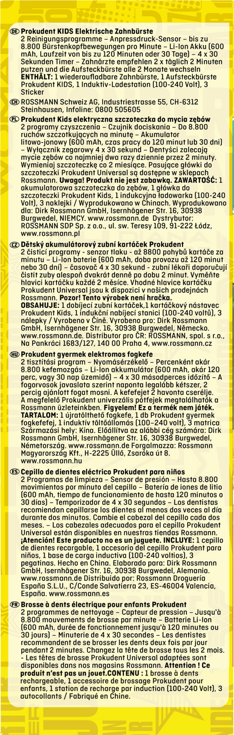 Kids DC Elektrische Zahnbürste ab 4 Jahren 6