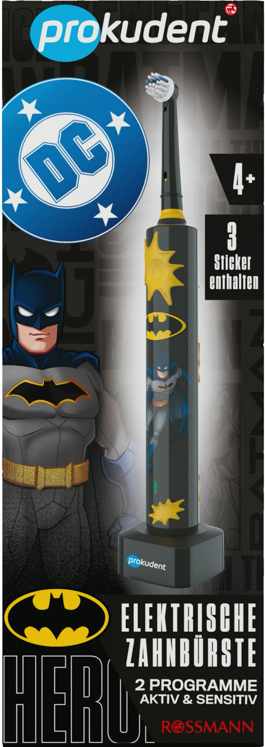 Kids DC Elektrische Zahnbürste ab 4 Jahren 2