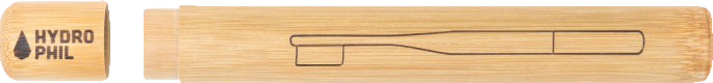 HYDROPHIL Zahnbürsten-Etui aus Bambus