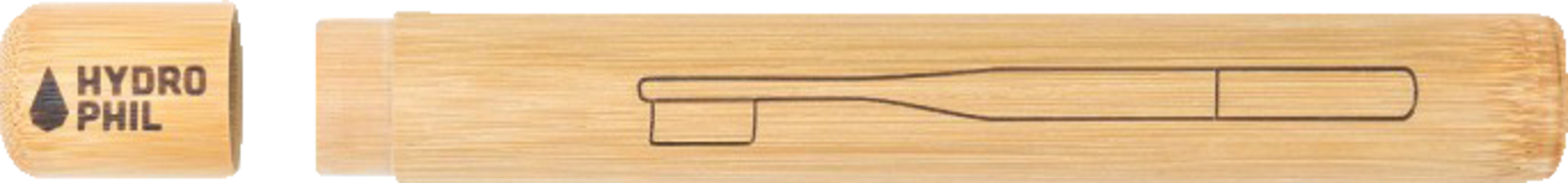 HYDROPHIL Zahnbürsten-Etui aus Bambus