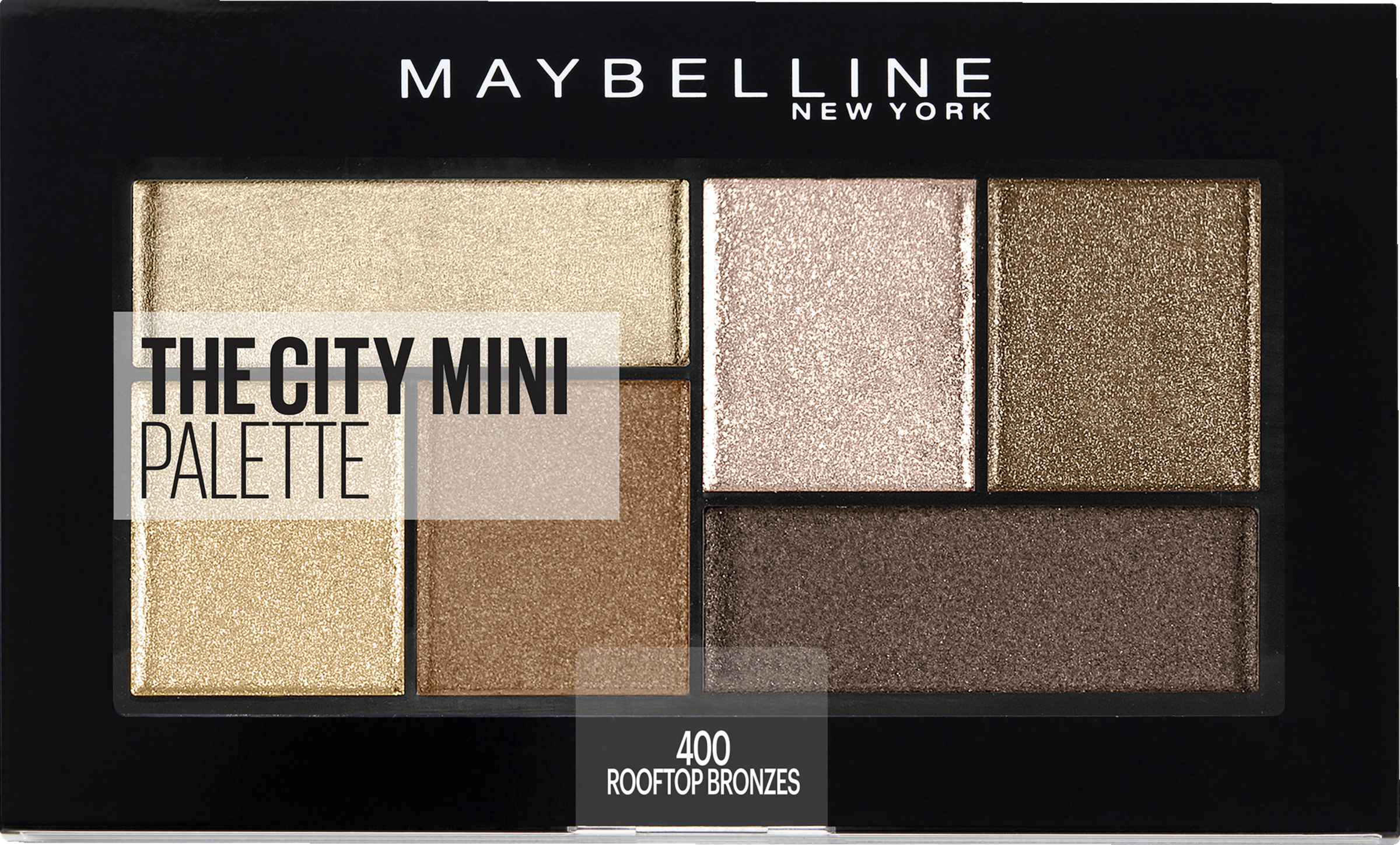 The City Mini Lidschatten Palette Nr. 400 Rooftop Bronzes