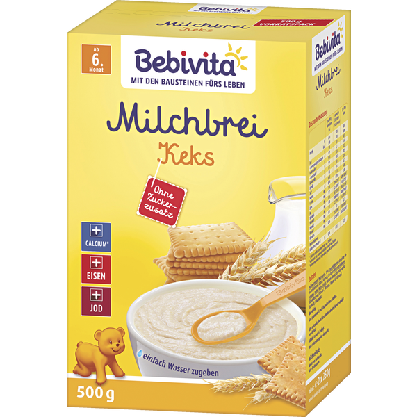 Bebivita Milchbrei Keks ab dem 6. Monat online kaufen | rossmann.de