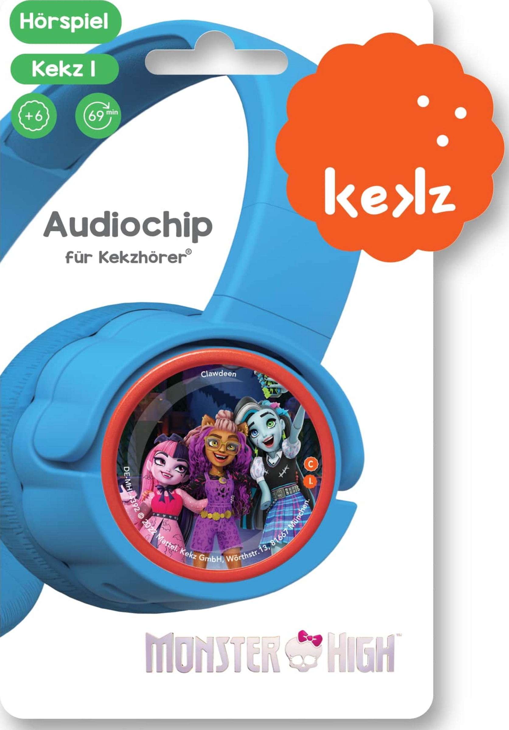 Audiochip Monster High - Clawdeen