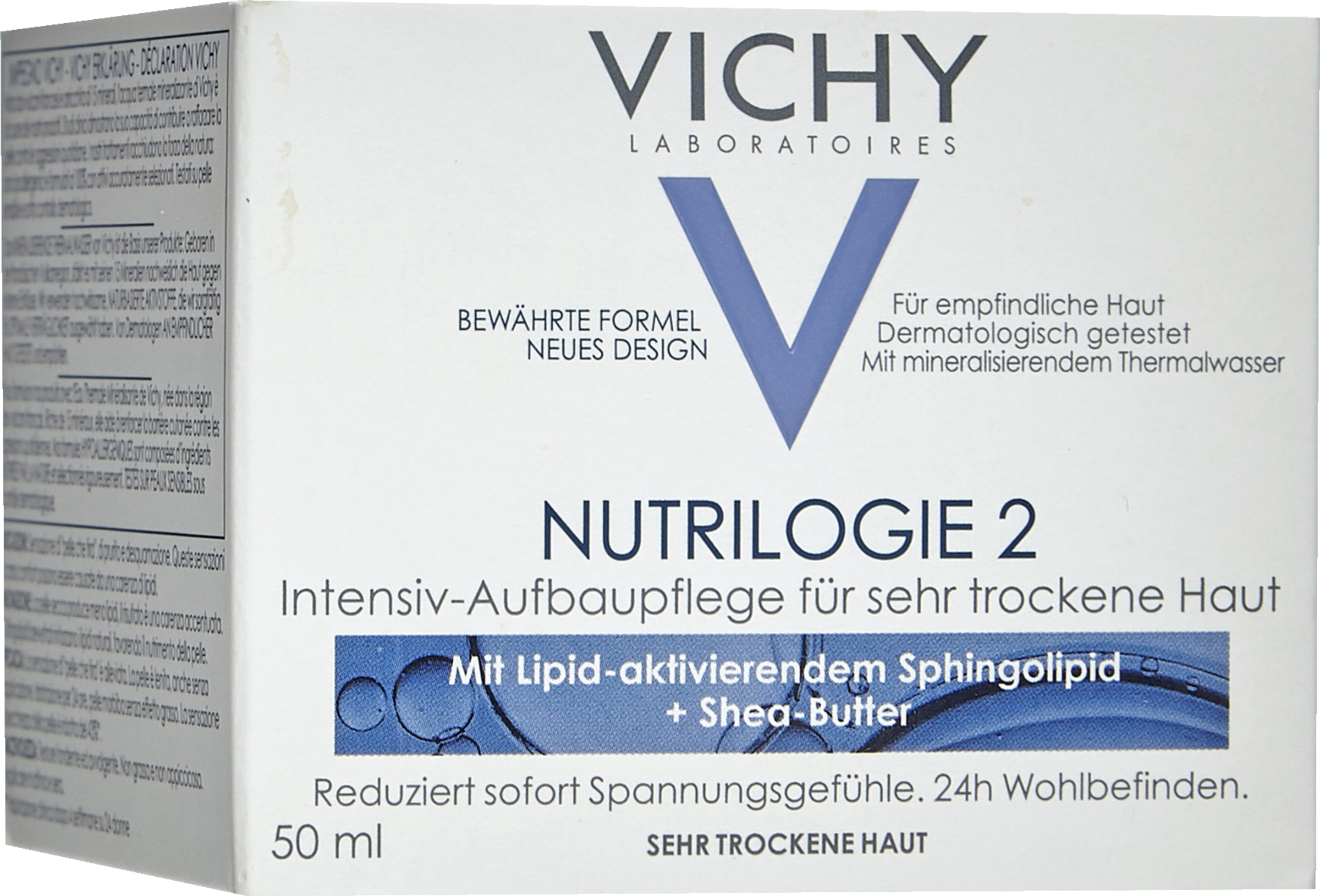 VICHY NUTRILOGIE 2 Intensiv-Aufbaupflege für sehr trockene Haut
