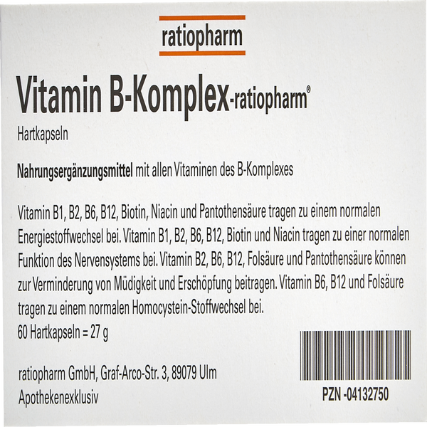 ratiopharm Vitamin BKomplex online kaufen rossmann.de