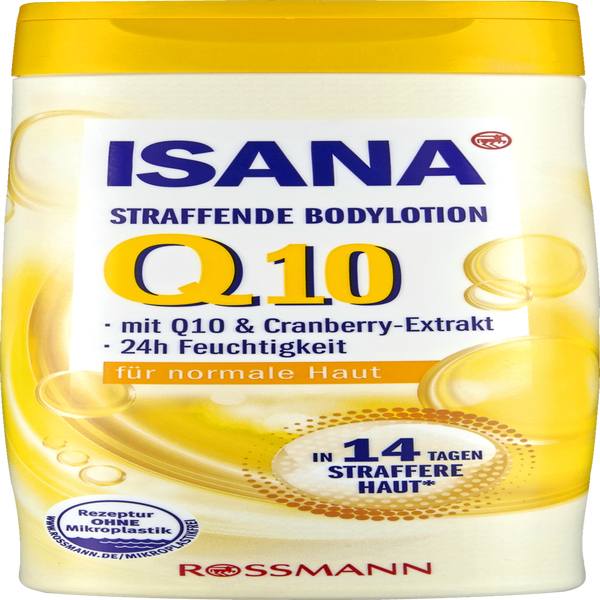 ISANA ISANA STRAFFENDE BODYLOTION Q10 rossmann.de