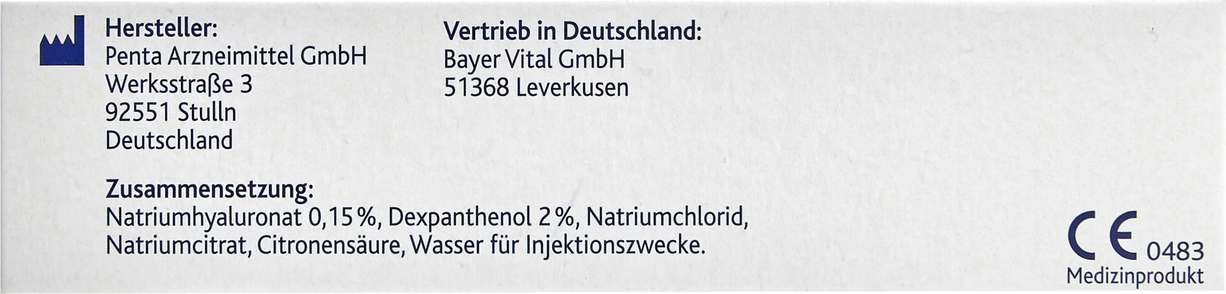 Augentropfen 20x 0,5 ml