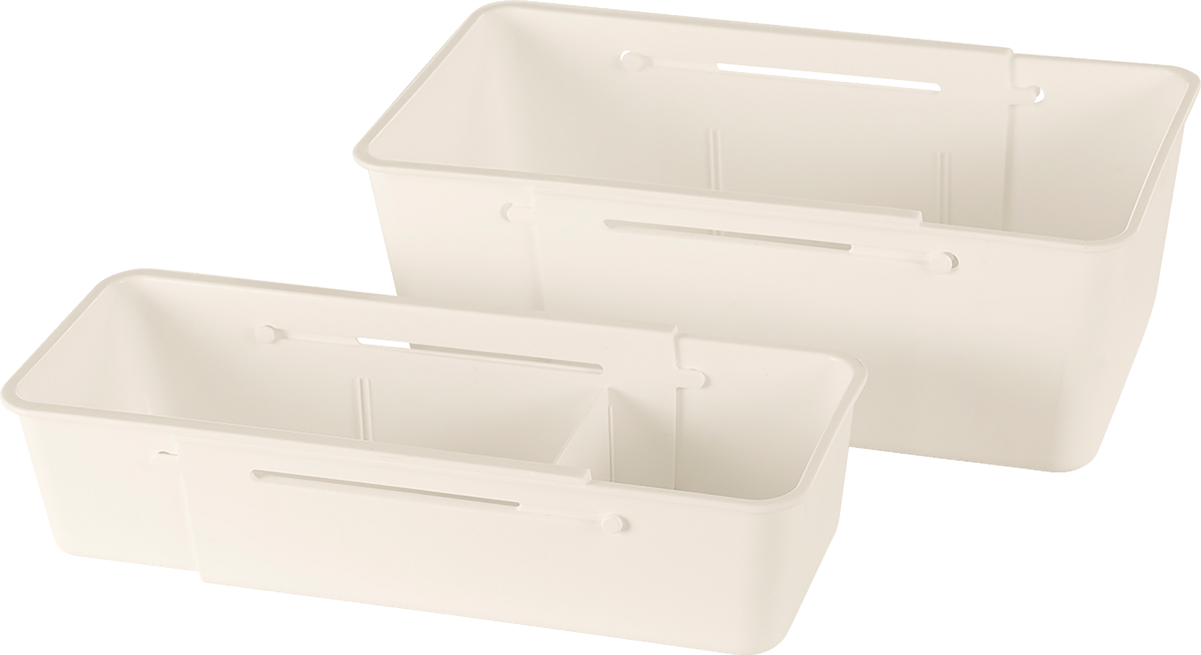 2er Set Ausziehbare Schubladeneinsätze