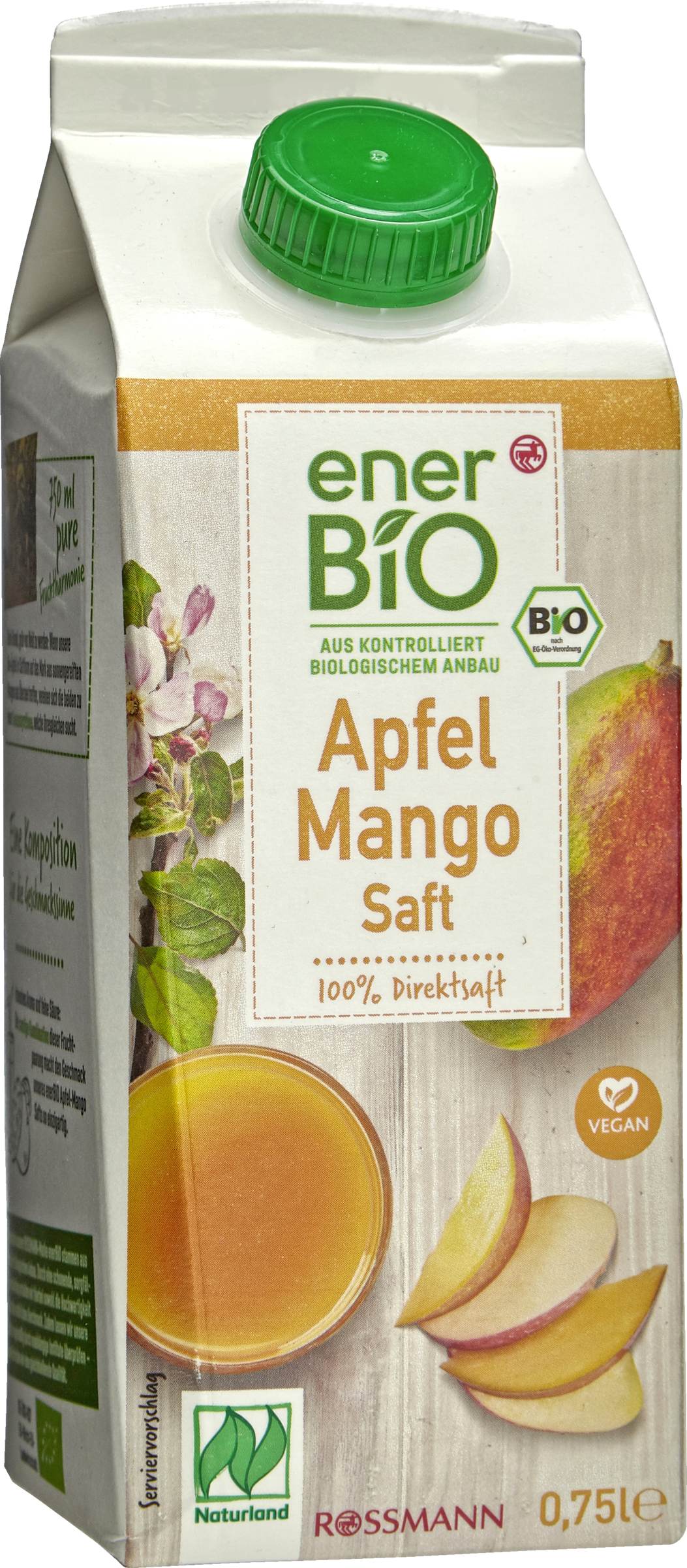 enerBiO Apfel-Mangosaft Naturland