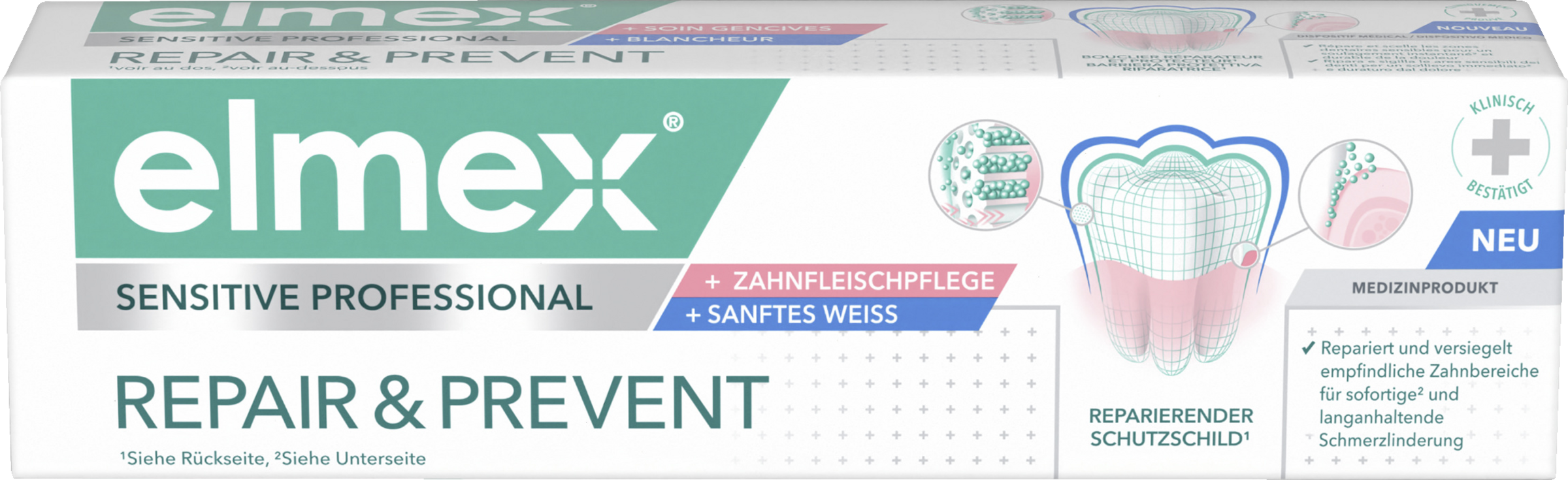 elmex Sensitive Professional Repair & Prevent Sanftes Weiss