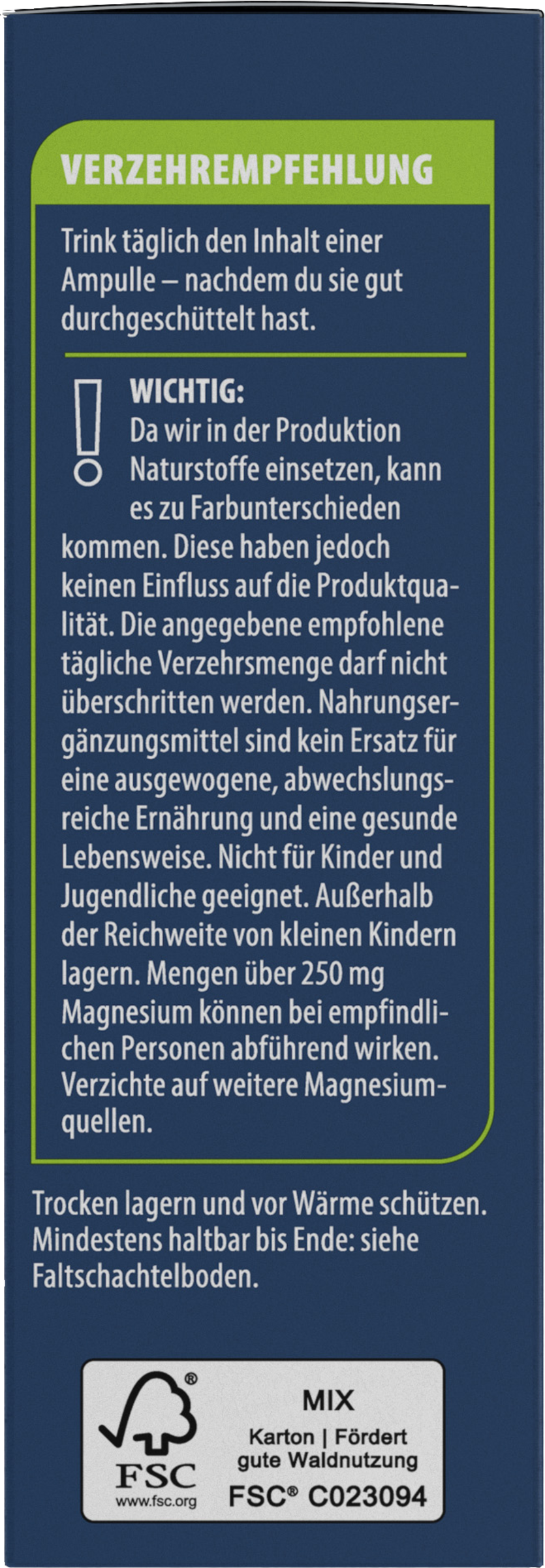 Magnesium Liquid Apple Flavour 3