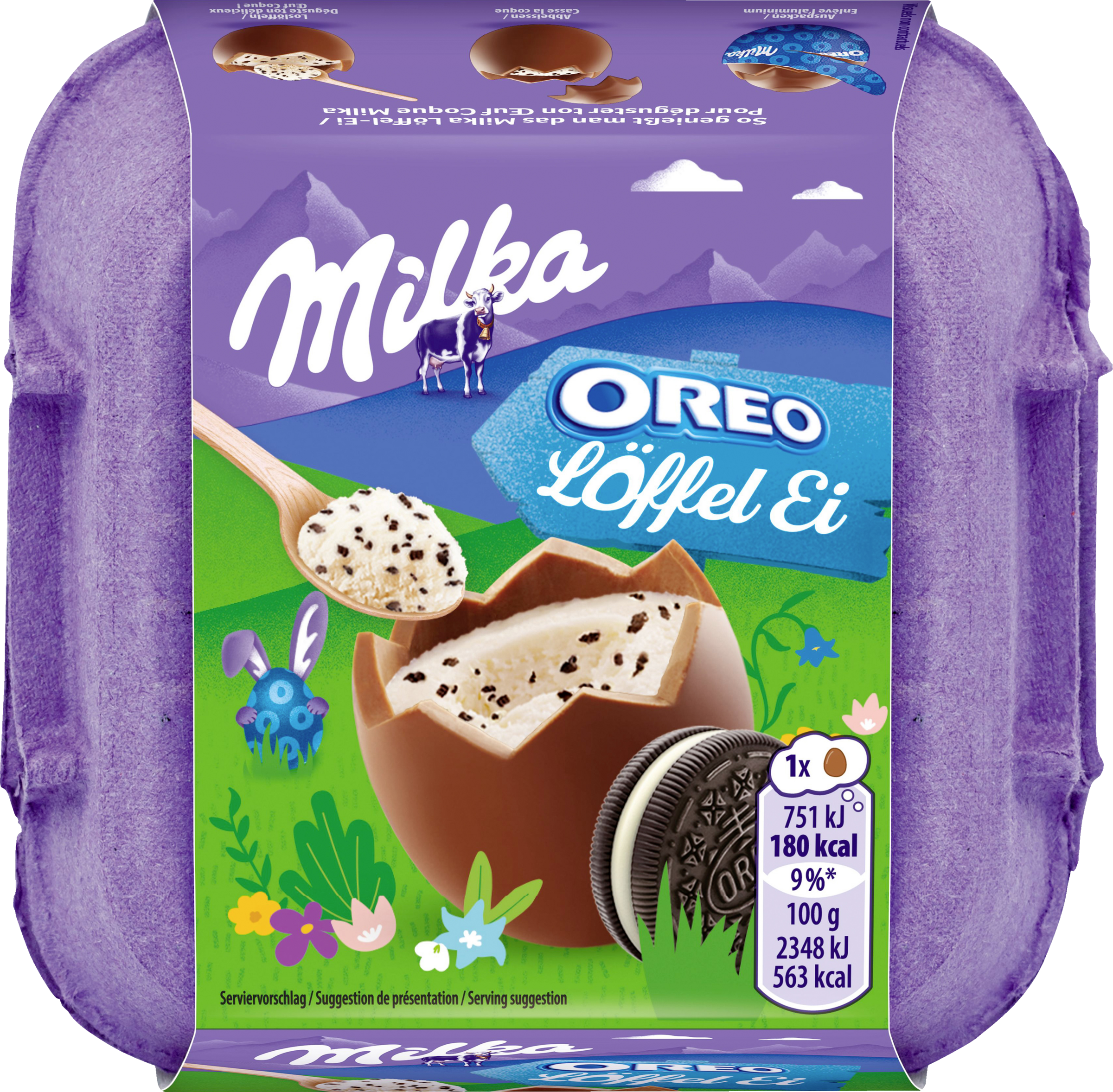 Milka Löffel-Ei Oreo