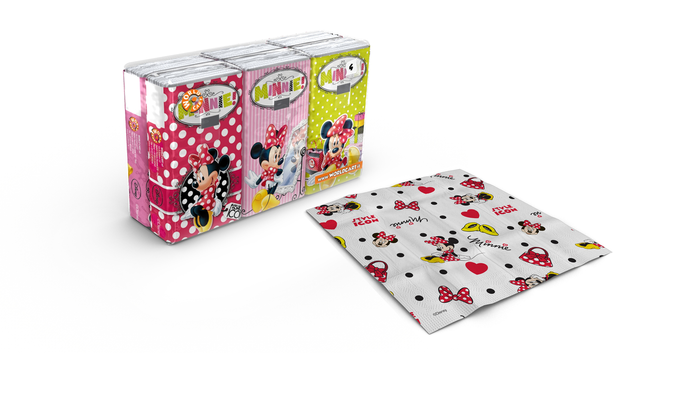 Disney Motiv-Taschentücher