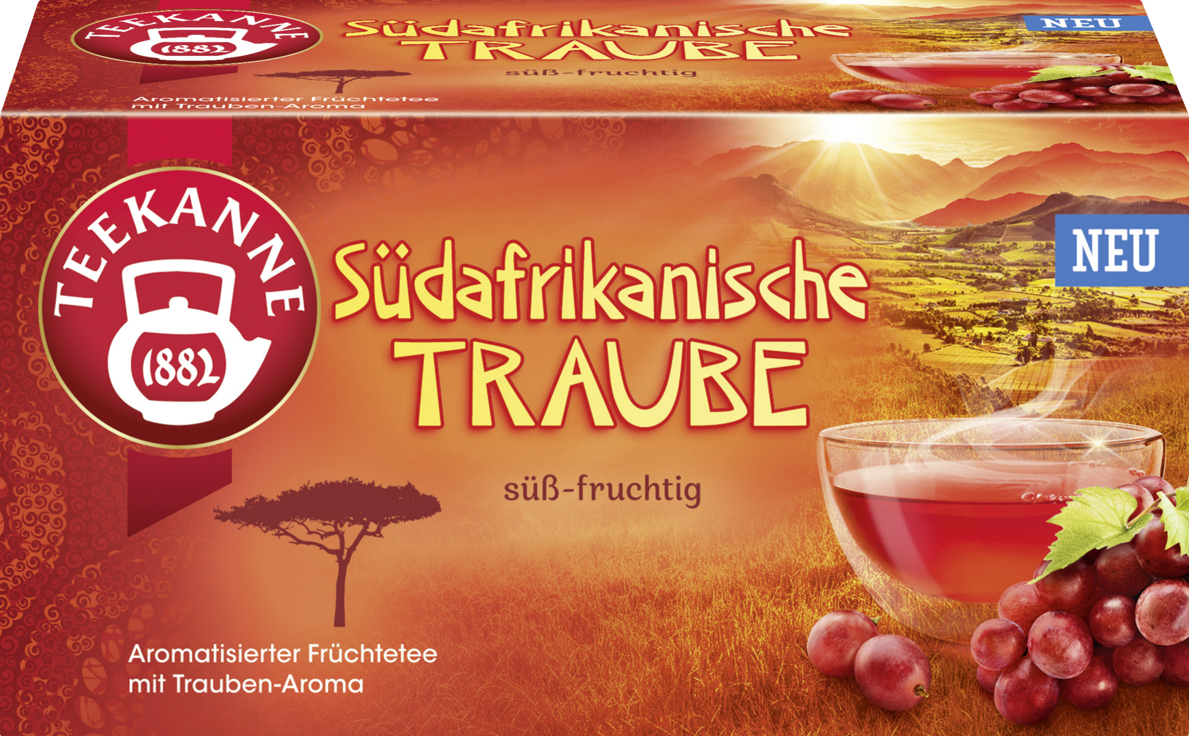 Teekanne Südafrikanische Traube