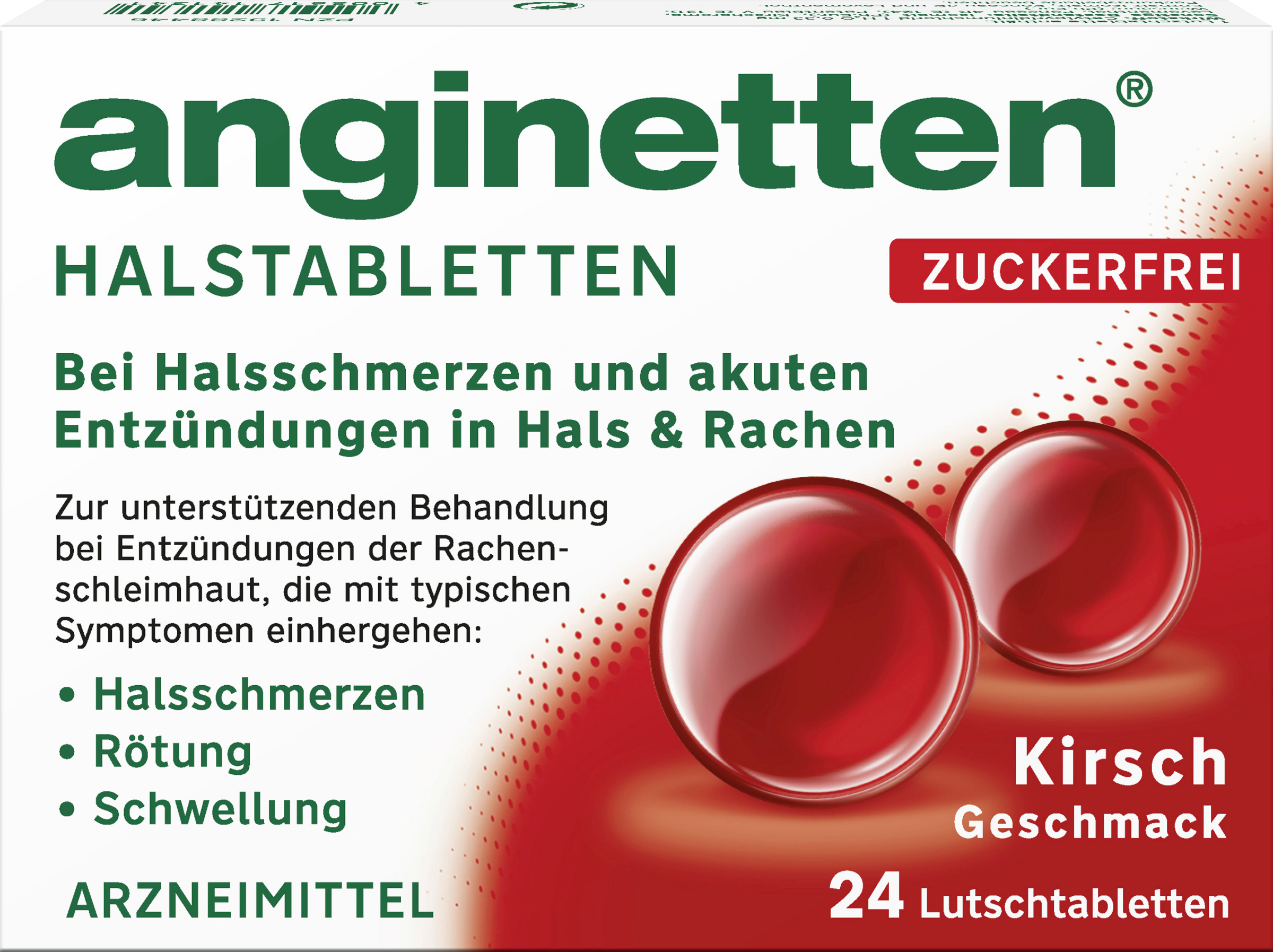 anginetten Halstabletten mit Kirschgeschmack
