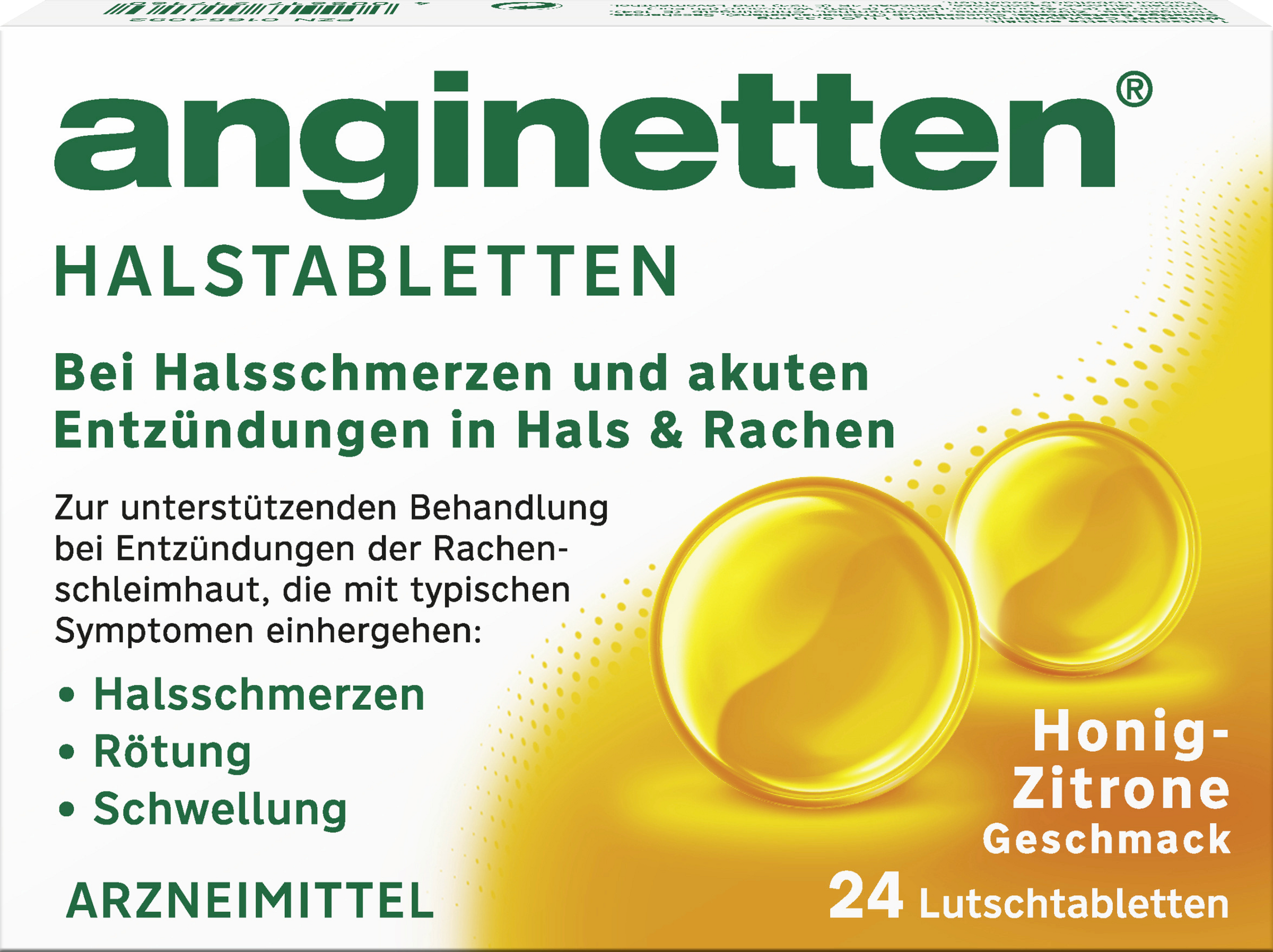 anginetten Halstabletten mit Honiggeschmack