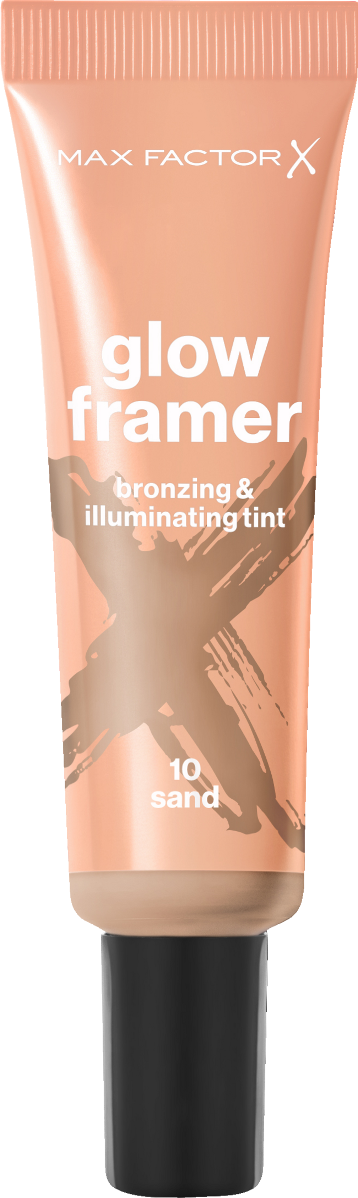 Max Factor Glow Framer Bronzing & Illuminating Skin Tint 10 Sand