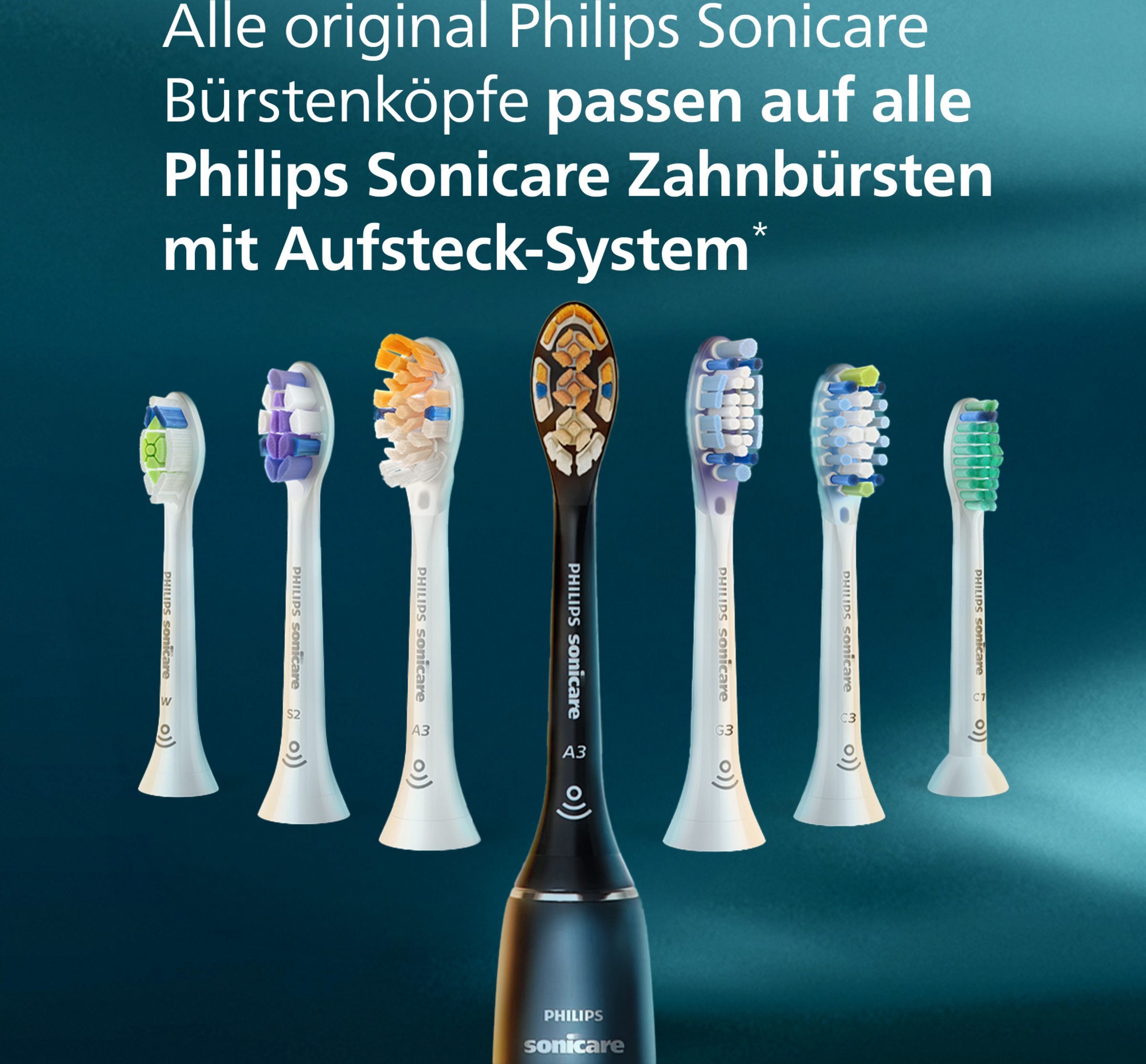 رؤوس فرشاة W2 أوبتمايل وايت HX6066/87 أبيض 7