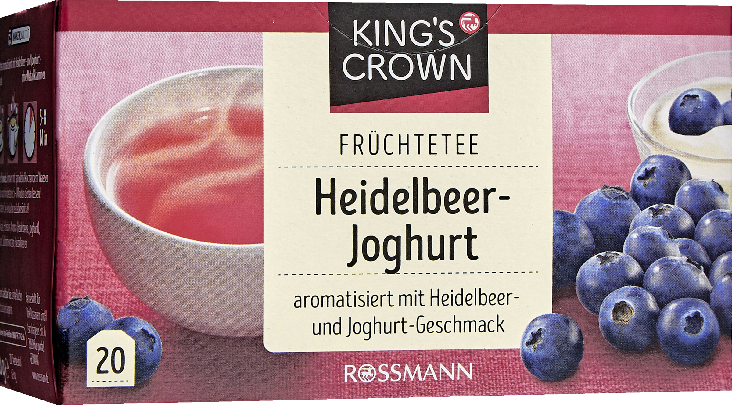 Früchtetee Heidelbeer-Joghurt
