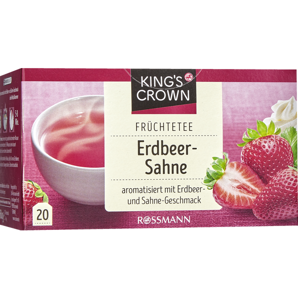 Früchtetee Erdbeer-Sahne