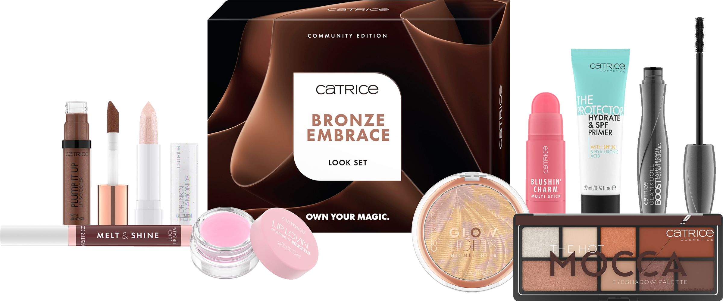 Bronze Embrace Look Set