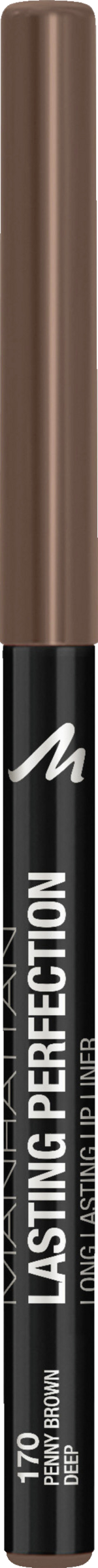 Manhattan Lasting Perfection Lipliner 170 Penny Brown Deep