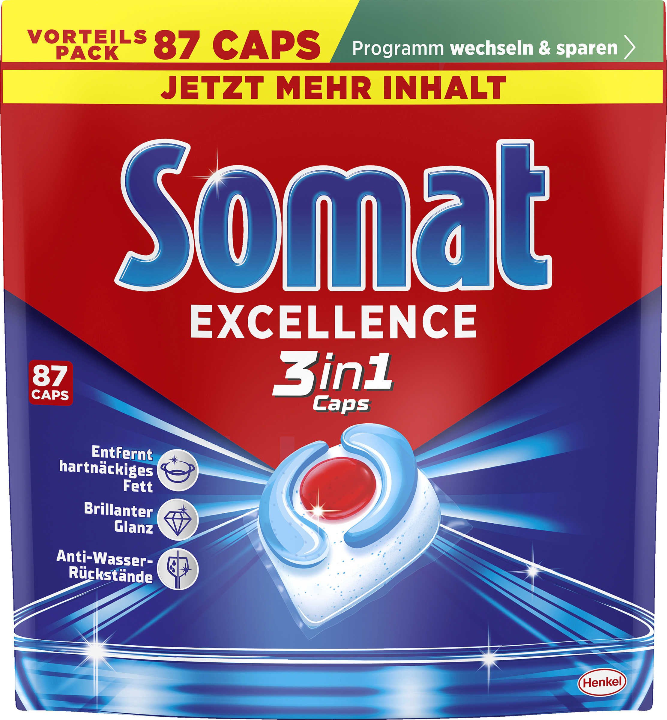 Excellence 3in1 Caps Vorteilspack