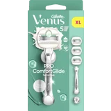 Gillette Venus Rasierer Pro Comfortglide Sensitive mit 3 Klingen & Duschhänger