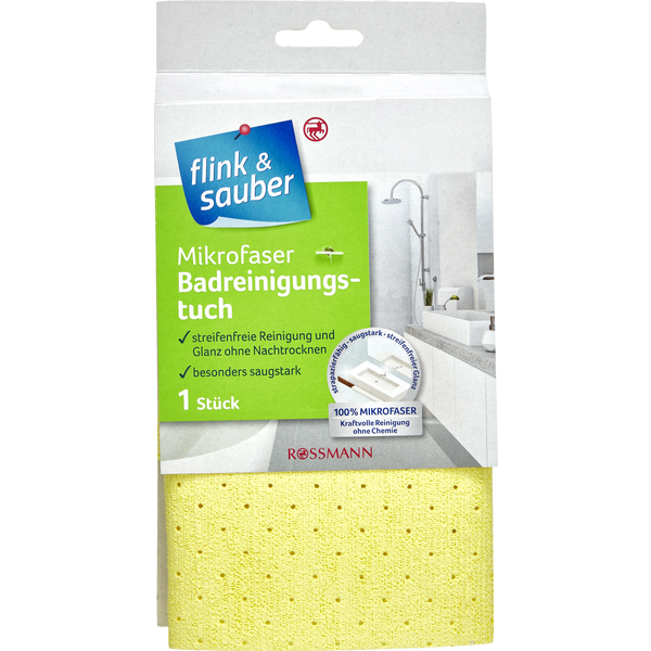 Mikrofaser Badreinigungstuch