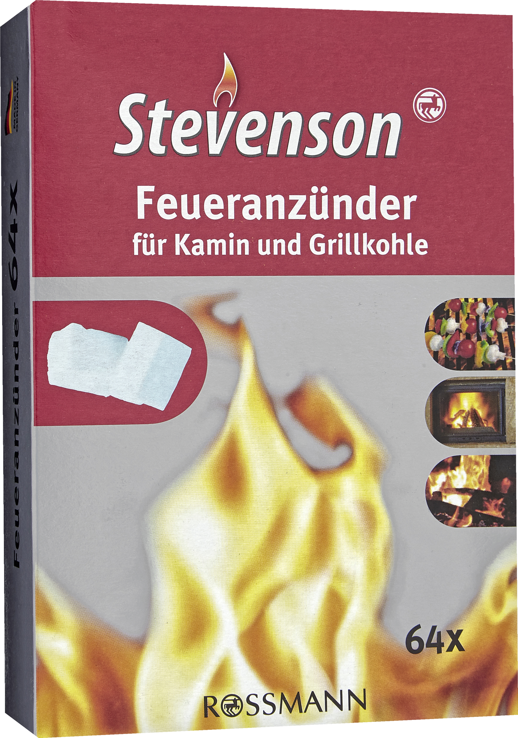 Stevenson Stevenson Feueranzünder 64 Stück