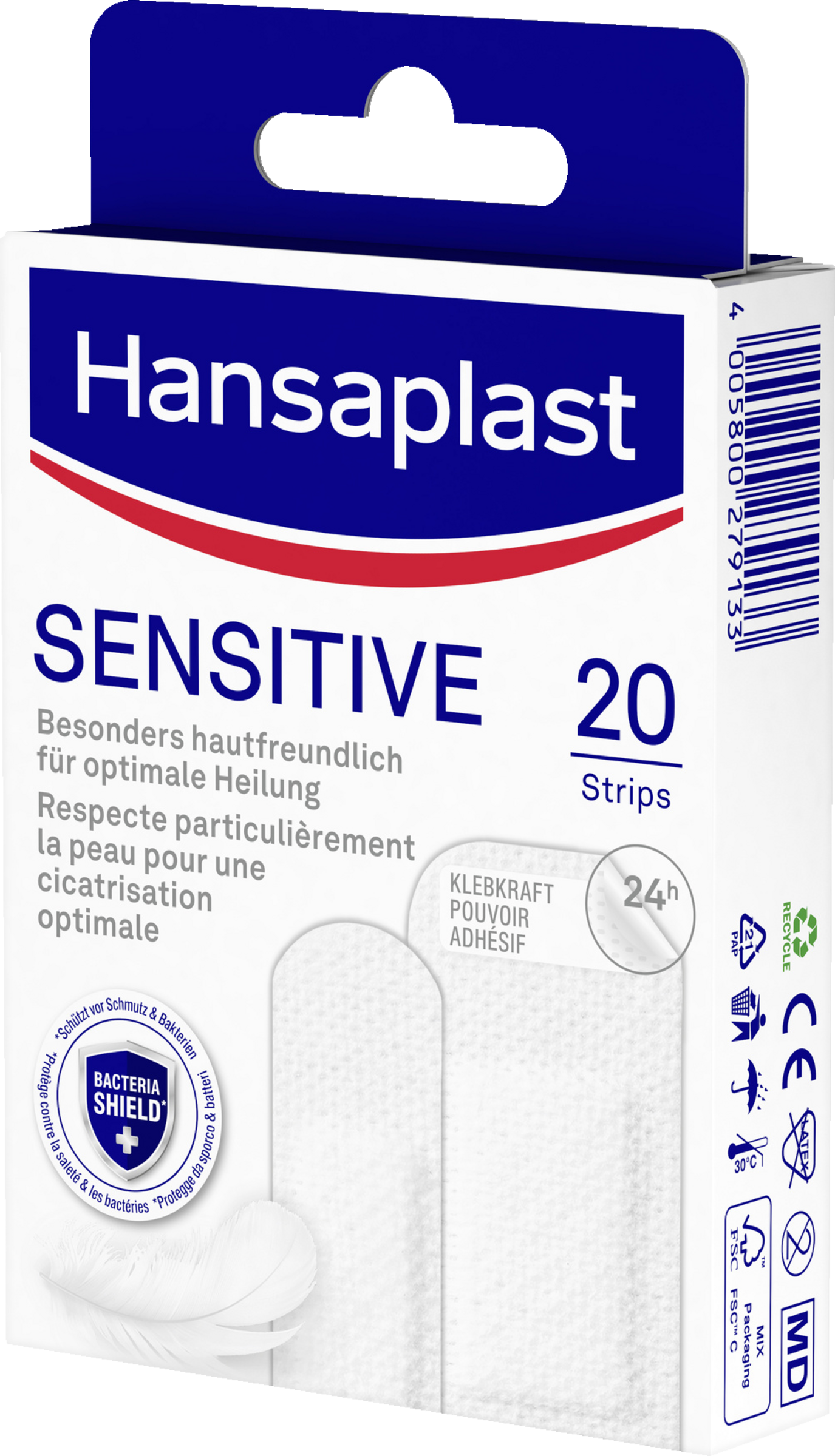 ضمادات لاصقة حساسة 4