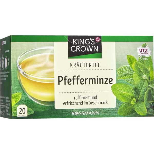 Kräutertee Pfefferminze