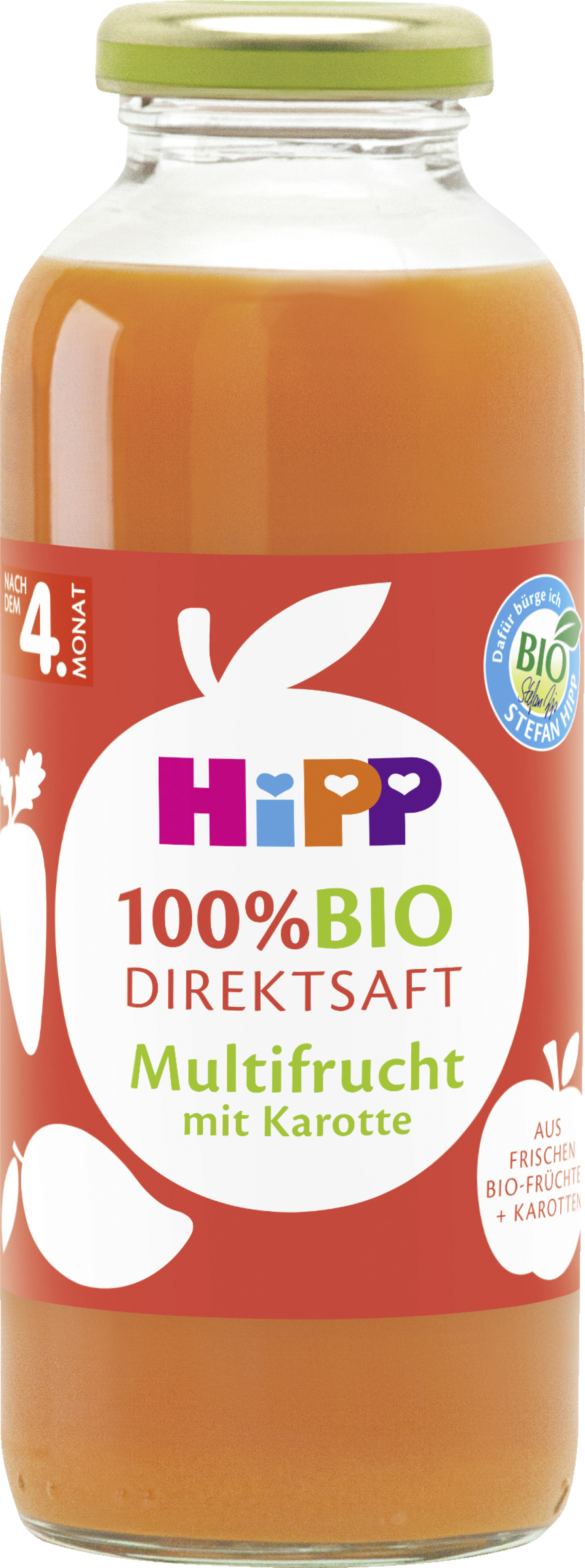 HiPP Bio Direktsaft Multifrucht mit Karotte