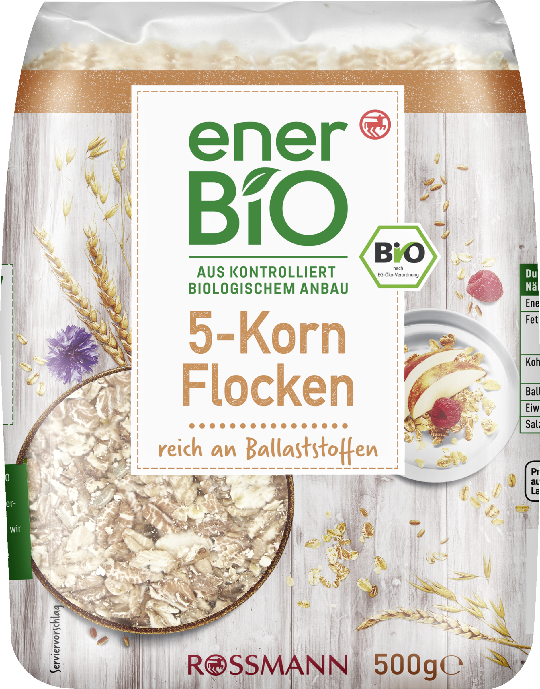 enerBiO 5-Korn Flocken