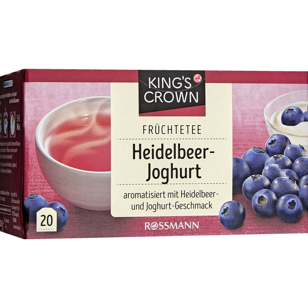 Früchtetee Heidelbeer-Joghurt