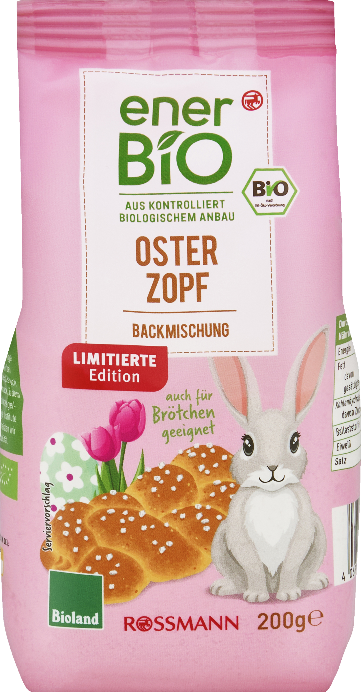 enerBiO Backmischung Osterzopf