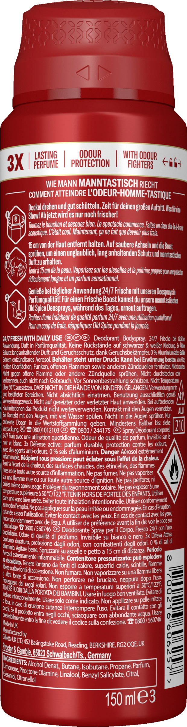 Old Spice Deospray Wolfthorn