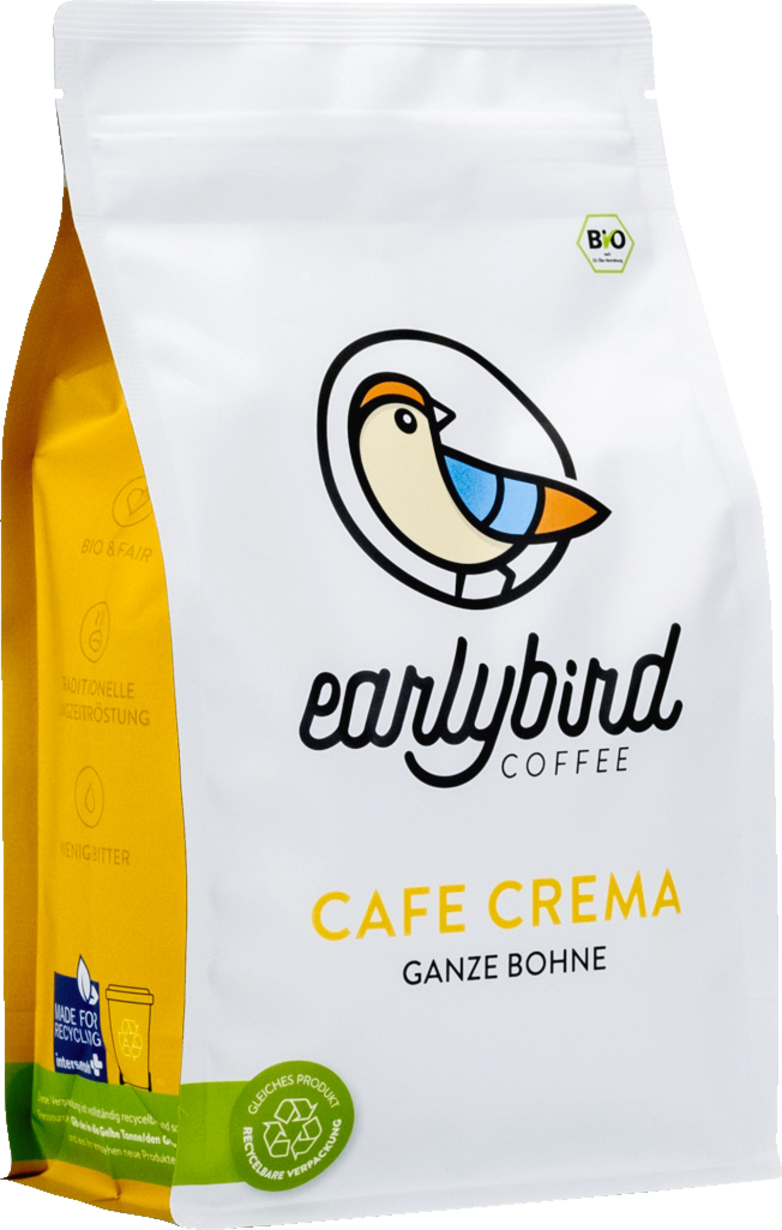 earlybird coffee Bio Röstkaffee Cafe Crema