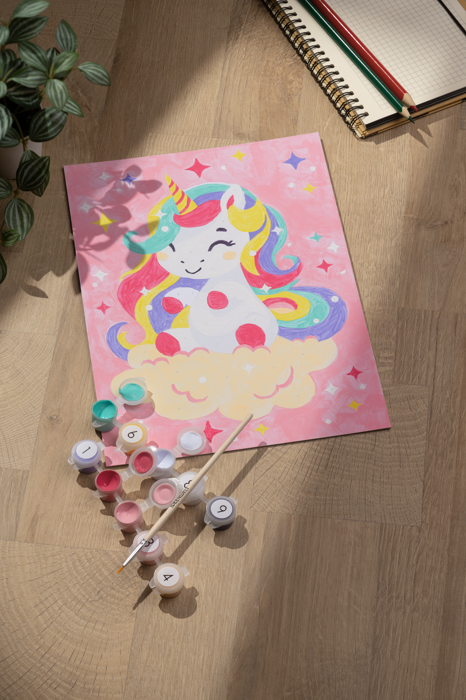 Malen nach Zahlen - Einhorn