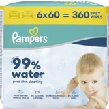 Feuchttücher 99% Water (6x60 Stück)