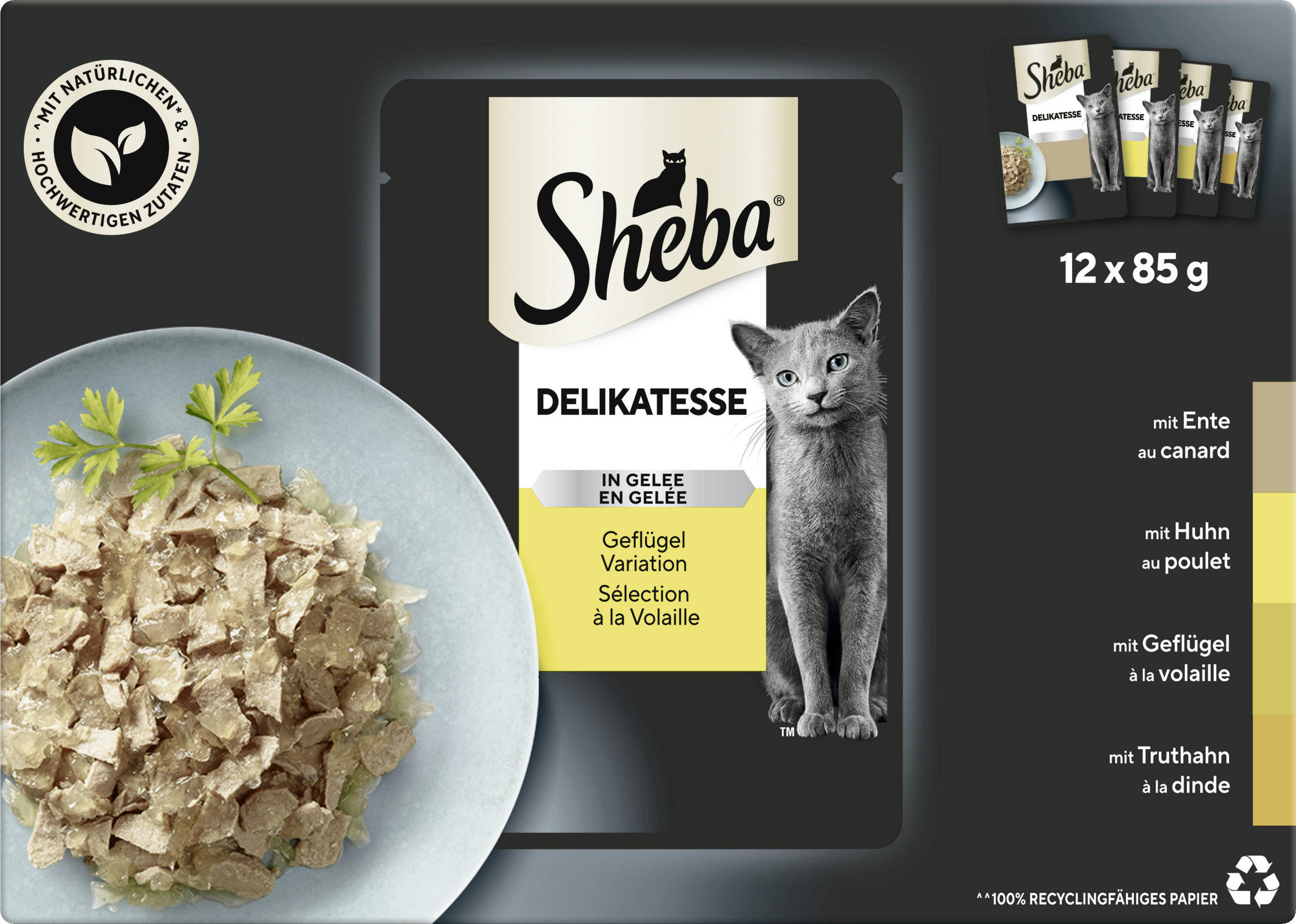 Delikatesse in Gelee Geflügel Variation Multipack