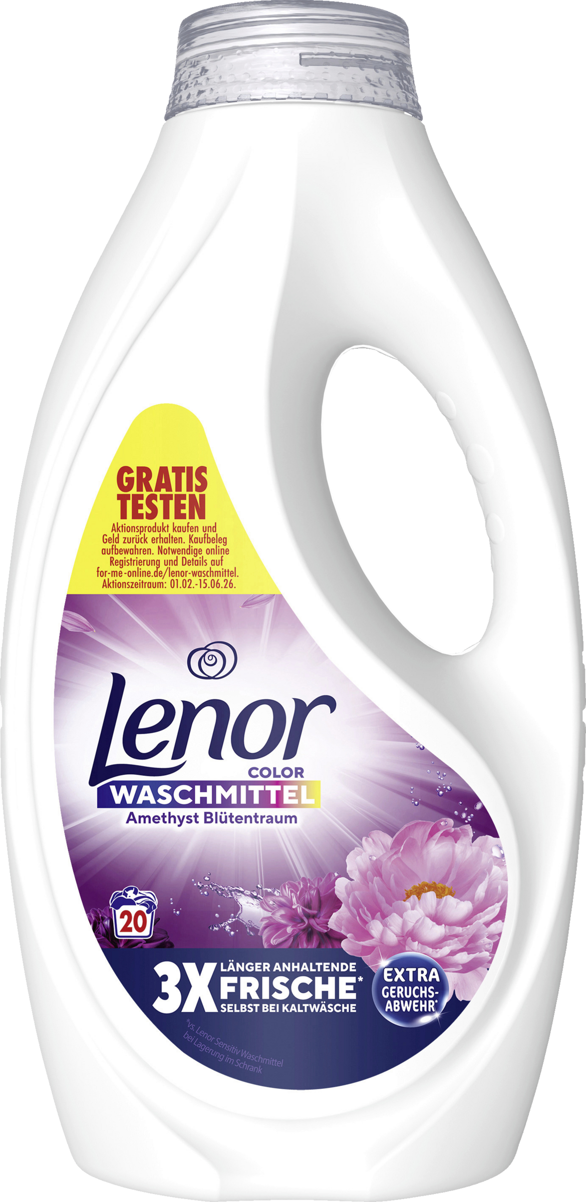 Colorwaschmittel Flüssig Blütentraum 20 WL