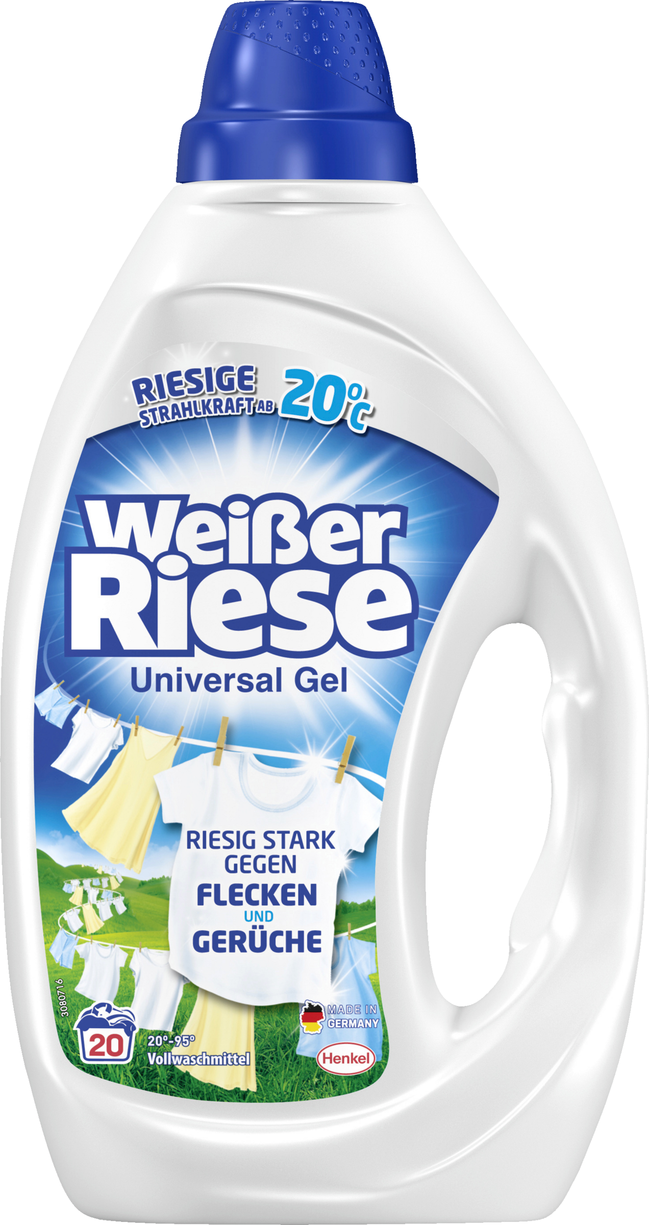 Weißer Riese Vollwaschmittel Flüssig Universal 20 WL