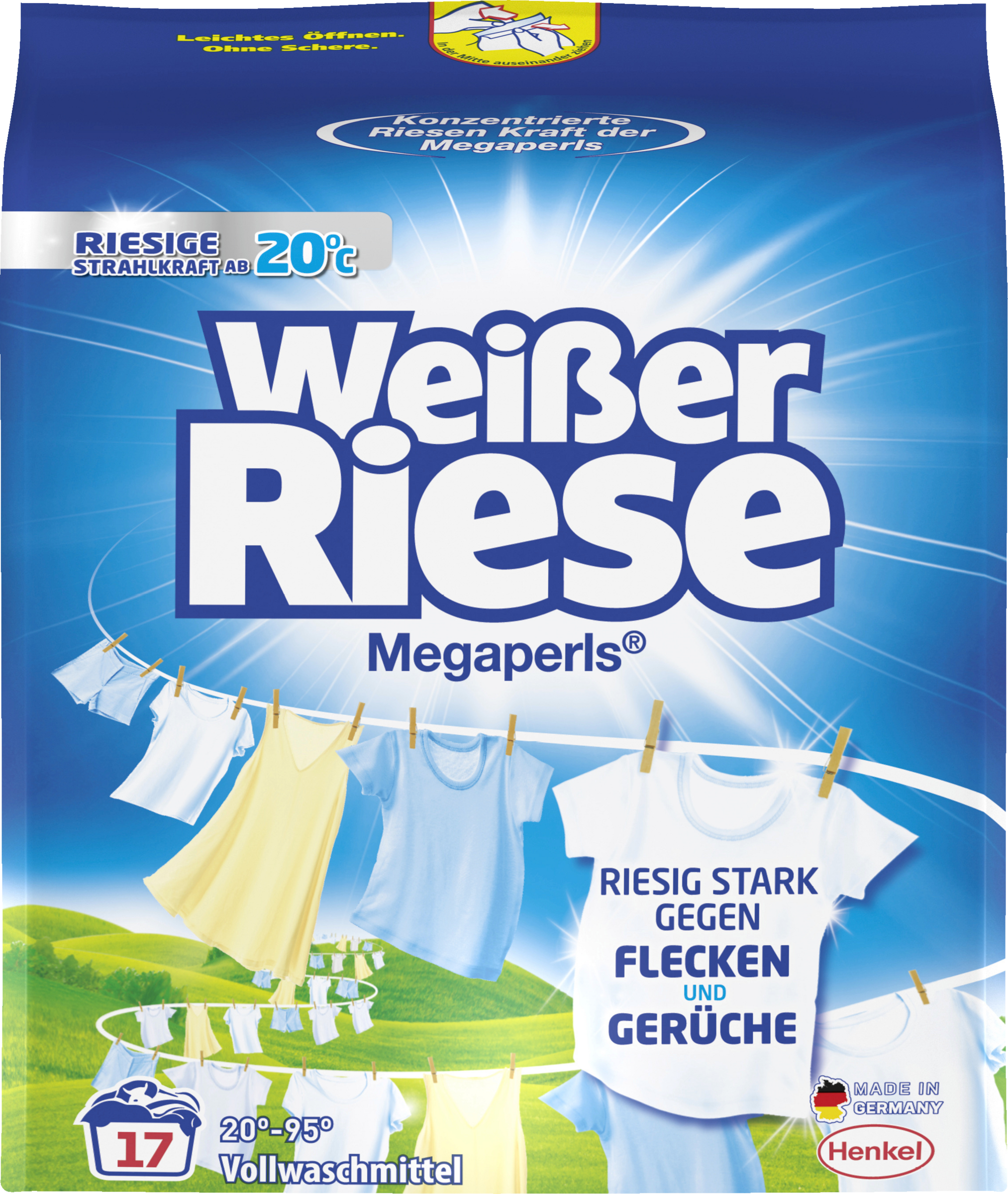 Vollwaschmittel Megaperls 17 WL